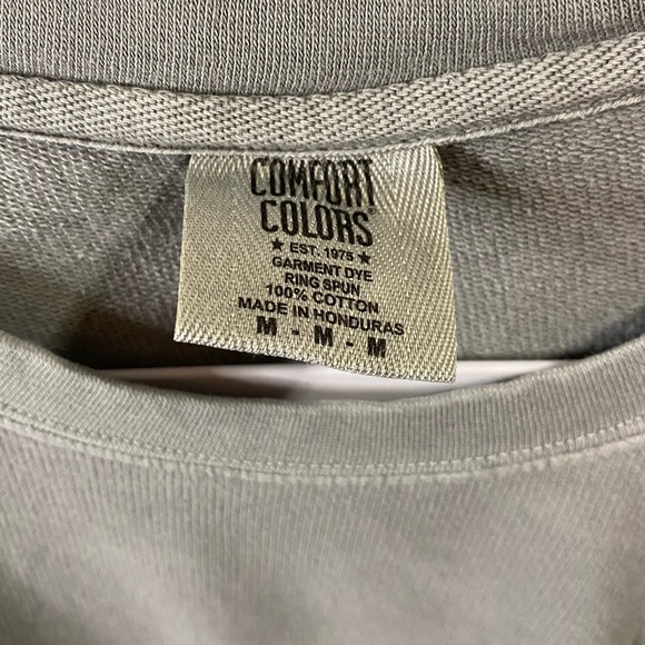 Comfort colors lightweight sweatshirt with pockets - Picture 4 of 5